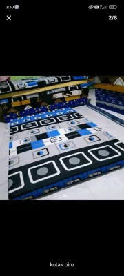 Kasur Busa Muat Dua Orang | Sangat Tebal Tidak Mudah Kempes Ukuran P180xL120xT10cm