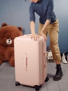 30 Inch Large Capacity Luggage Suitcase Candy Colors Luggage Travel Bag Lightweight Trolley