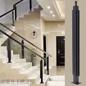 BABEDUO Stainless 304baluster glass post/glass hold.kingpost(super thick)
