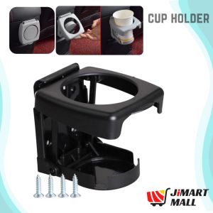 CAR CUP HOLDER FOLDABLE Universal Drink Water Bottle Stand Coffee Lorry Van Lori Rubbish Bin Smoking Ash Tray Holder 汽车杯架