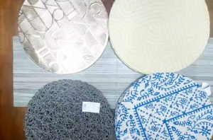 Placemats Set of 4 Durable Elegant Charm Dining Table Placemats