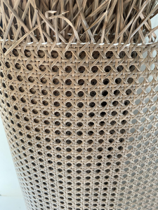 วัสดุทอไผ่ธรรมชาติ ช่องหกแปดเหลี่ยม ช่องหกแปดเหลี่ยม วัสดุตกแต่งประตูตู้ วัสดุตกแต่งห้องนอน วัสดุตกแต่งห้องน้ำ วัสดุตกแต่งห้องนั่งเล่น