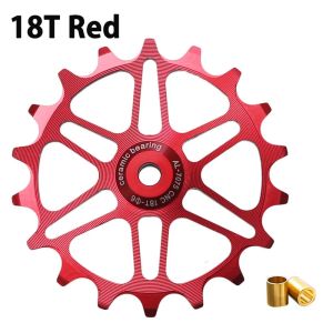 12T 14T 16T Bicycle Ceramic Bearing Jockey Wheel MTB Road Bike Rear Derailleur Guide Pulley Cycling Replacement Parts