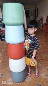 กระถางทรงหยดน้ำ ยาย เบลล่า 12 นิ้ว พร้อมจัดส่ง ค่าส่งถูกมาก