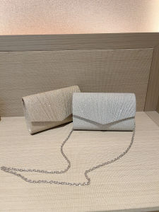 Elegant Evening Clutch Handbag Small Square Work Bag Mother Bag KTV Night Club Fashionable Female Handbag Chain Handle