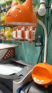 Đèn bàn học sinh 41 RẠNG ĐÔNG công suất 6W bảo vệ mắt cảm ứng chạm có chỗ để điện thoại RL-41