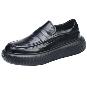 NUDANLAI | Breathable Soft Sole Thick Bottom Leather Shoes