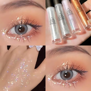 Phấn Mắt Dạng Lỏng Sparkling Highlighter Dạng Lỏng Lâu Trôi Màu Sắc Tự Nhiên Không Chứa Thành Phần Gây Kích Ứng Phù Hợp Với Mọi Loại Da