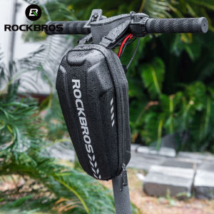 RockBros | ROCKBROS Hard Shell Front Frame Scooter Hanging Bag Waterproof MTB Road Bike Folding Bag Multifunctional Electric Bicycle Bag