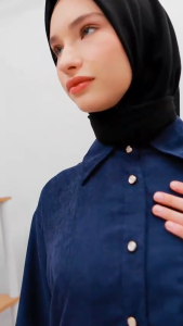 Kemeja Oversize Wanita Korea Style Baby Corduroy ALEA