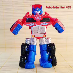 [Rẻ vô địch] Hộp Robot Biến Hình Xe Cho Bé 455 ️🛒️🛒️🛒