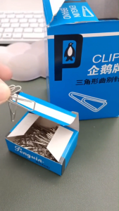Office Metal Paper Clips 31mm (10 Small Boxes/Box)