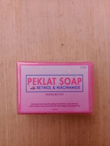 3 FOR 100 PEKLAT ERASE PEELING SOAP + NIACINAMIDE 100g