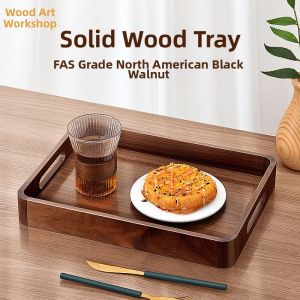 Simplicity Rectangular Wooden Tray