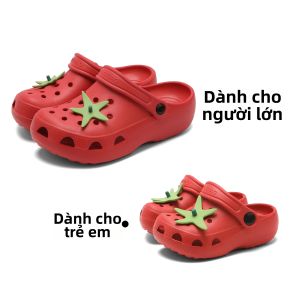XIXITIAO | Dép Clogs Hỗ Trợ Đỡ Cung Chống Trượt Thoáng Khí Cho Bé