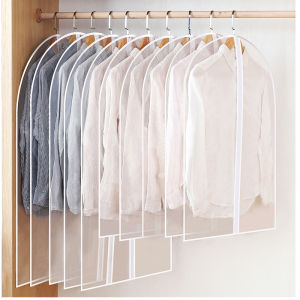 Clothes Protector Storage Transparent Garment Bag Dustproof Clothes Travel Bag Clothing Dust Cover for Waterproof And Dustproof Clothes