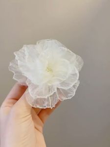 Elegant Trendy Hair Clip Flower Clip for Hair Women Flower Hair Pin Hair Clip Accessories