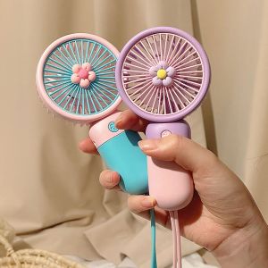 MUM พัดลมพกพา พัดลมมินิน้อง รุ่นใหม่สีสันสดใส พกพาสะดวก พัดลม พัดลมตั้งโต๊ะ พัดลมมือถือ เส้นมิงของ 12 วิตามิน ที่ชาร mini Fan
