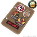 Outdoor Morale Badge Storage Board Armband Organizing Board Arm Badge Adhesive Board Adhesive Badge Display Cloth.4 Pcs/lot. 