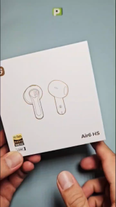 [HỎA TỐC HCM] Tai Nghe True Wireless SoundPEATS Air6 HS Hires Audio | Driver Sinh Học 3 Lõi Bảo Vệ Tai | N-Reduce 2.0 | Bluetooth 6.0