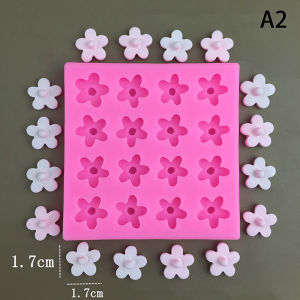 EELHOE | Flowers Cherry Blossoms Silicone Molds DIY Fondant Cake Decorating Tools Resin Clay Chocolate Moulds Kitchen Baking Mold