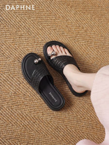 Daphne | Thick Sole Open-Toe Sandals Womens French Style Breathable Dress Match Woven