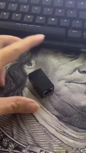 Đầu Nối Cáp Mạng RJ45 Bọc Chống Nhiễu Cao Cấp – Coupler RJ45 Cat5A Cat6A Nối Dài Cáp Mạng Ethernet