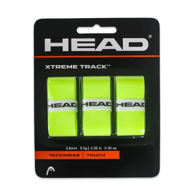 HEAD | HEAD Grip Pickleball Padel Accessories 2026 Brand New Anti Slip Thickened Overgrips Tennis Accessory 3Pcs/Bag