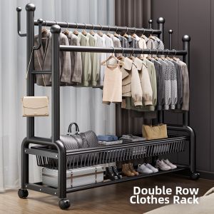 YIXUAN | Moveable Multi-purpose Clothes Rack