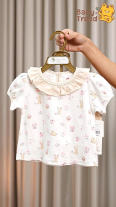 Elegant Kids ชุดเด็กผู้หญิง 6-24 เดือน ชุดเสื้อแขนสั้นกางเกงขาสั้น Rabbit Cottage Collection | Babytrend