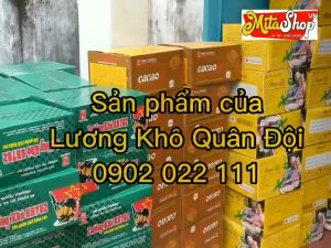 1 Thùng Lương Khô Cacao 4.2kg Lương Khô Quân Đội Việt Nam