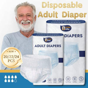 M/L/XL Disposable Adult Diaper Leak-Proof  Elderly Adults Urine Pad Breathable Maternity Nursing Pad Pee Pants