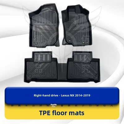 TPE Car Floor Mat for Right-Hand Drive Vehicles