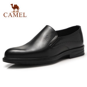 CAMEL | Giày Da Đế Mềm Dễ Xỏ Cho Doanh Nhân
