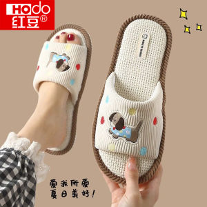 Dép Vải Lanh Hodo Dành Cho Nữ Mùa Xuân 2025 Dép Vải Lanh Thấm Hút Cho Nam Mùa Xuân Thu Dép Vải Lanh Trong Nhà Cho Nam Và Nữ