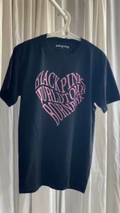 BLACKPINK Shirt Born Pink World Tour T-shirt D12 Amazed Blackpink T Shirts Pink Tshirt Dress - Lazada
