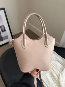 High-End Retro Bucket Bag Womens Crossbody Bag Commute Design Versatile Fashion Trend Soft PU Leather Single Shoulder Bag
