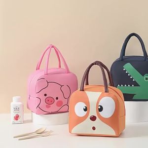 Tas Bekal Makanan Anak Lunch Bag  Karakter Waterproof High Quality / Tas Makan Anak Anti air