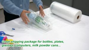 AKPACKING Inflatable Air Bubble Wrap 300M/250M Large Inflatable Bubble Wrap For Packing Air Wrap Bubble Tube Bubble Wrap 300m