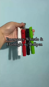 Random color 3 in 1 emergency ballpen Multi-purpose and multi-colored