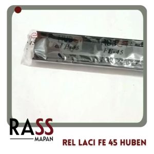 1 BOX Rel Laci Full Extenxion Double 2x Tarik Ball Bearing Huben FE 45mm Uk 60cm