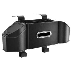 FLAME LIGHT | Car Interior Organizer Storage Box with Multi-use Backseat Hooks Cup Holder Trash Can Tissue Box