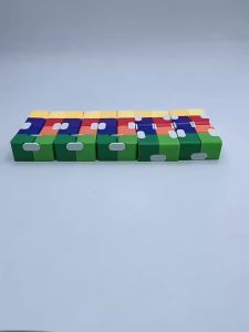 2PCS Versatile Infinite Flipping Cube Geometric Cube 3D Deformation Decompression Childrens Toy Gift Party Gift