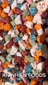 Kẹo sỏi sôcôla (mix màu- có video)