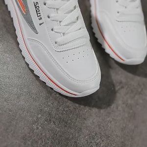 Sepatu Sneakers Wanita Sport Shoes Cewek Korean Style Kekinian Import Terbaru Putih 020