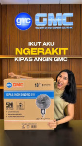 GMC 519 Kipas Angin Dinding 18 inchi Tornado Besi Bergaransi Resmi