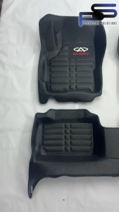 TPE Black / 5D Black / 5D Diamond Deep Dish for Chery Tiggo 2 / Tiggo 5 / Tiggo 7 / Tiggo 8 2020 Onwards 3PCS/4PCS Design Car Deep Dish Matting / Floor Liners Car Accessories XD