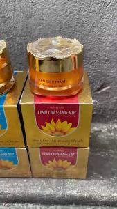 Kem Sạch Mụn Nám Trắng Da Thế Hệ Mới Linh Chi Vàng Vip 25g