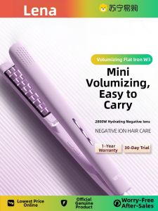 LENA | Mini Lena Corn Curling Iron High Hairline Pad Fluffy Hair Clamp Small Size Hair Styling Appliance for Men Women Students