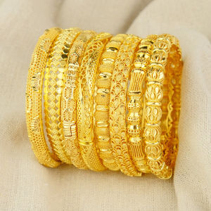 Empty Heart Hollow out Bracelet Embroidered Moon Design Jewelry for Bride Middle East Africa Fashion Accessories Copper Alloy